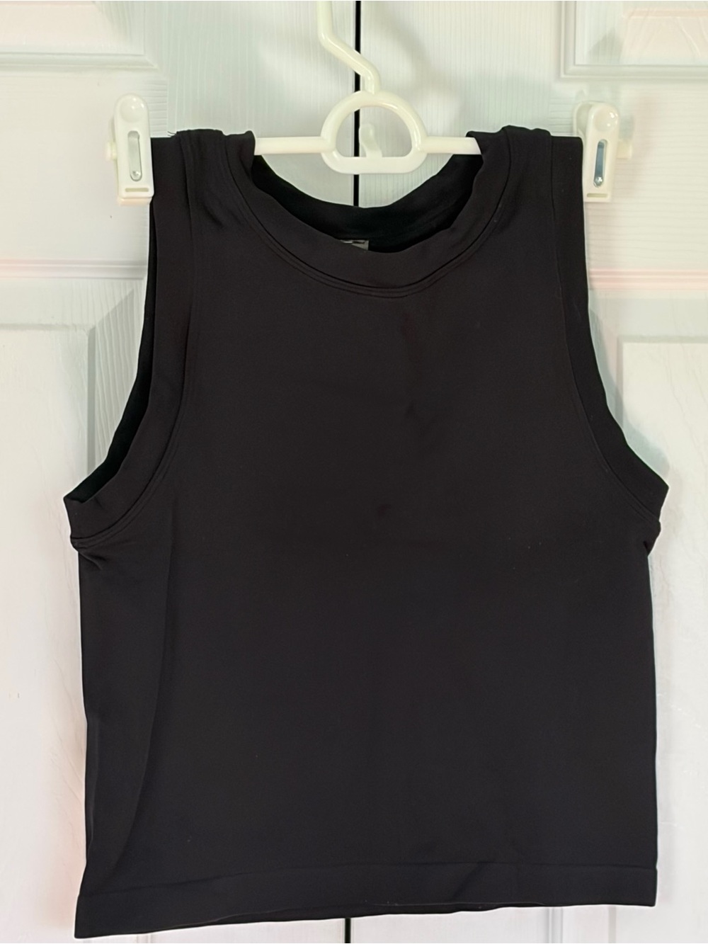 Dynamite Black Sleeveless Crewneck Tank